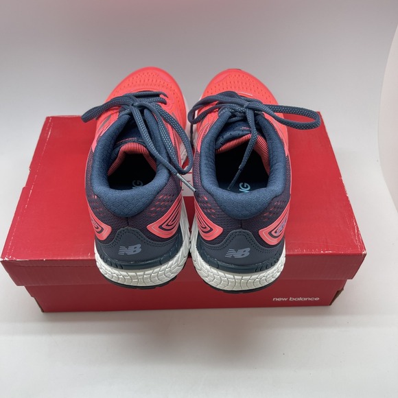 New Balance Shoes Kids 6.5 Youth Pink Navy 880v7‎ Running Athletic KJ880GOY New - Picture 4 of 8